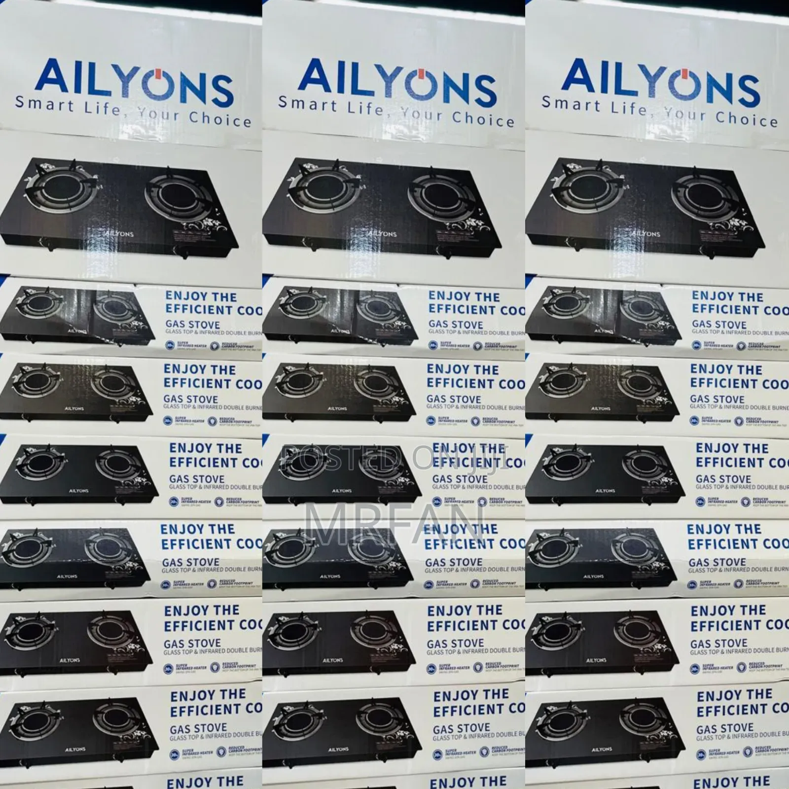 *Ailyons Gas Stove Ll Kwa Pc 1
