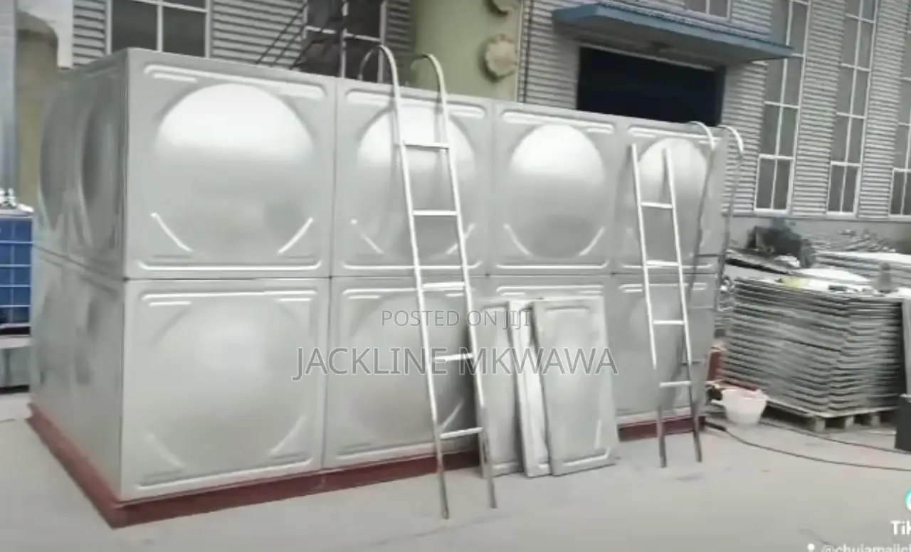 Box Shaped Stainless Steel Tank