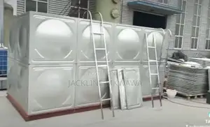 Box Shaped Stainless Steel Tank