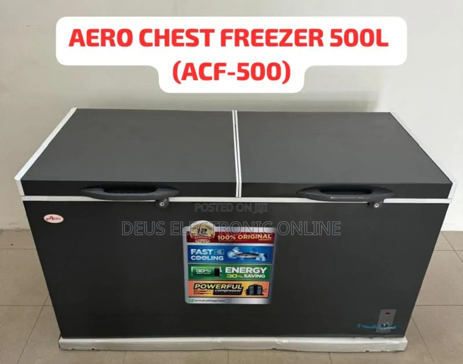 Aero Chest Freezer 500L