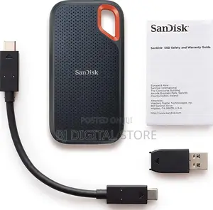Sandisk 2tb Extreme Portable Ssd V2 (Black)
