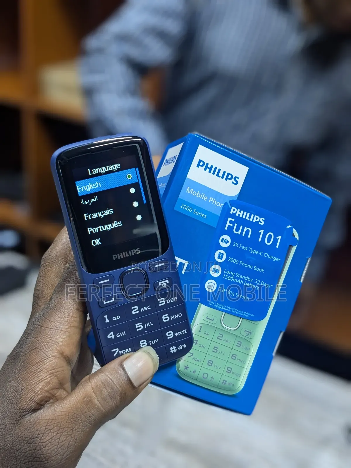 New Philips Fun 101 Blue