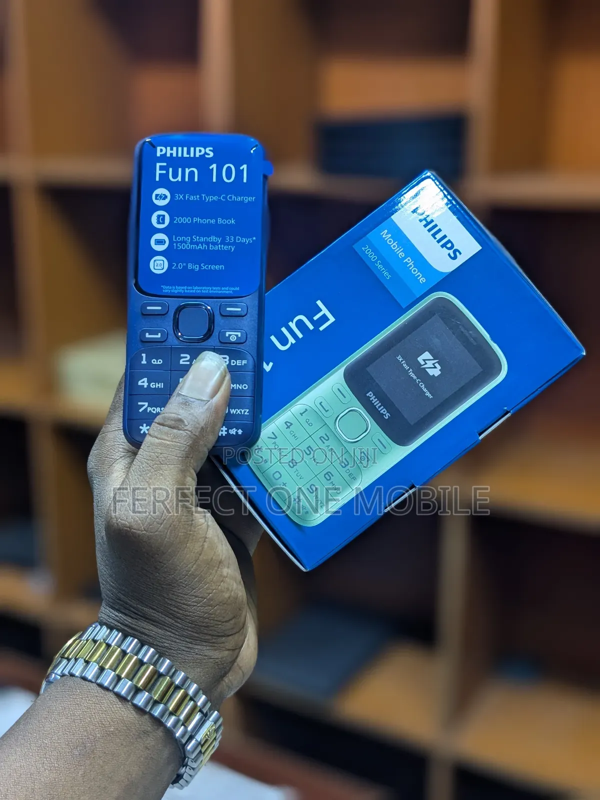 New Philips Fun 101 Blue