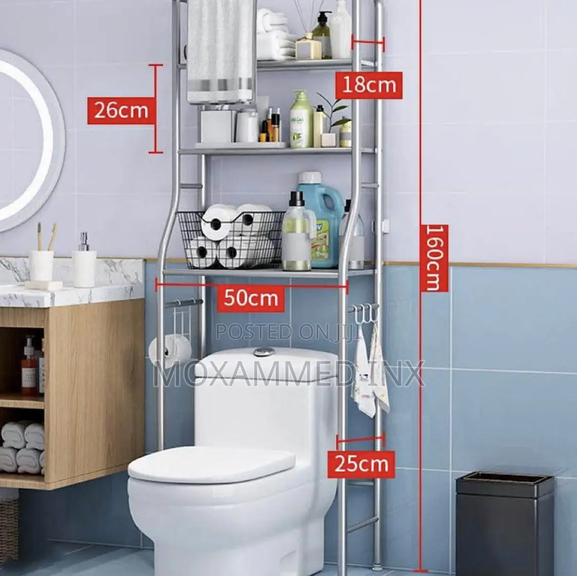 Stainless Steel Toilet Rack