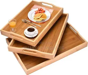 Bamboo Tray 3pcs Set