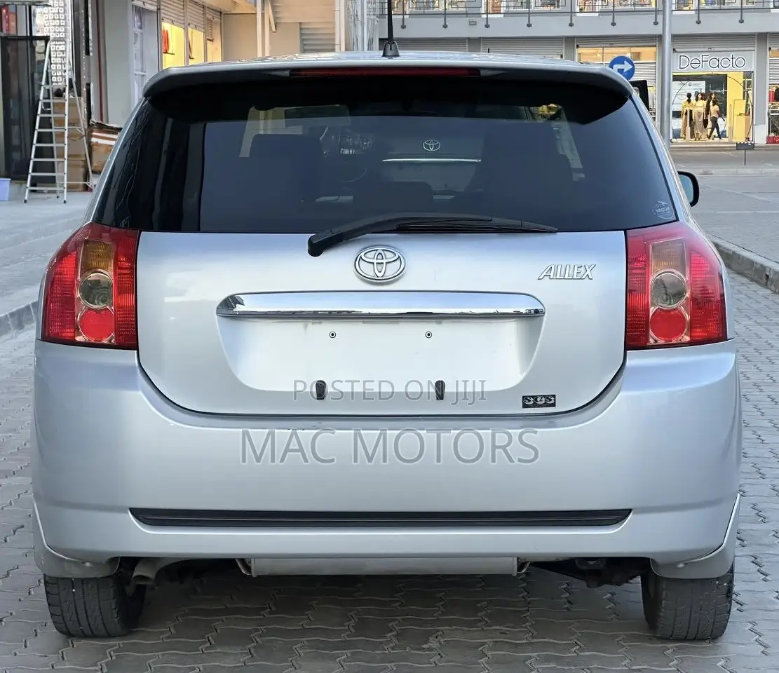 Toyota Allex 2004 Silver
