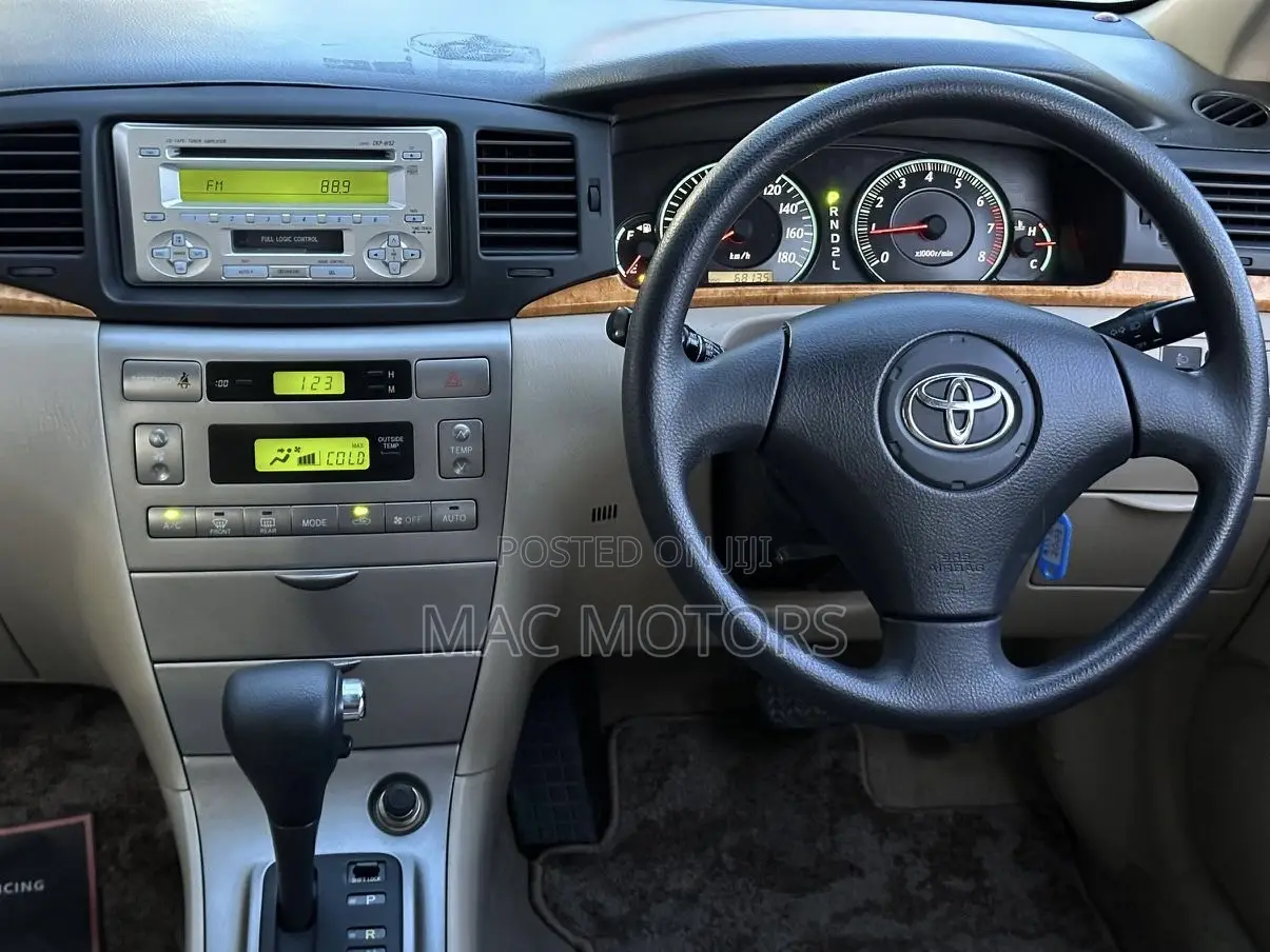 Toyota Allex 2004 Silver