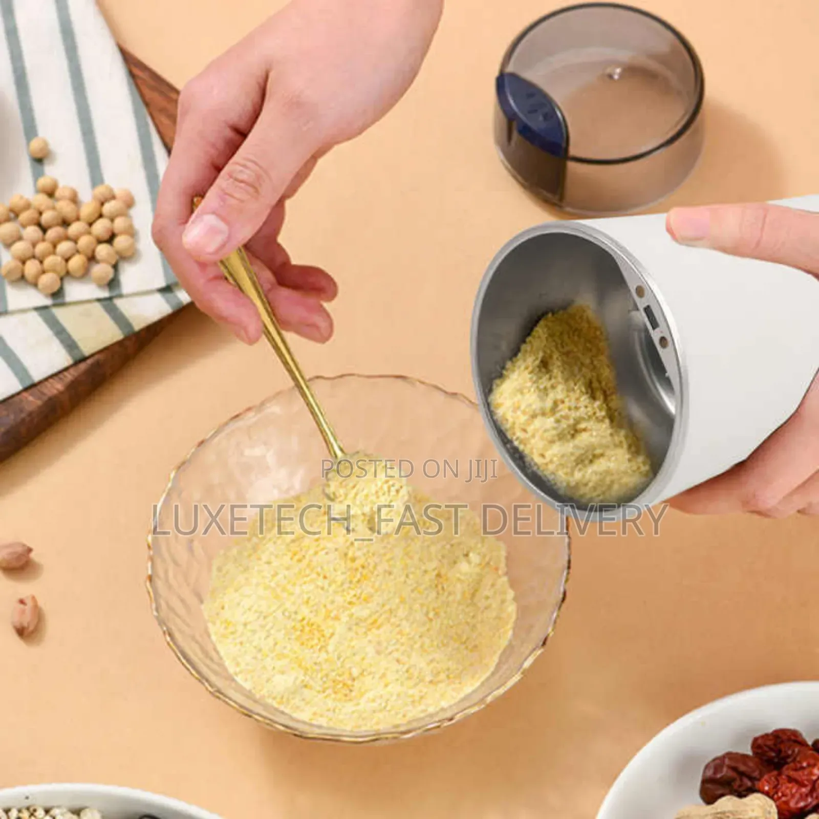 Electric Dried Spice and Coffee Grinder