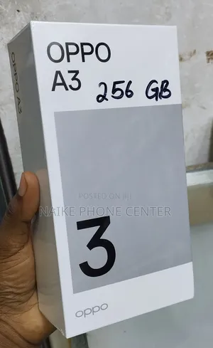 New Oppo A3 256 GB Black
