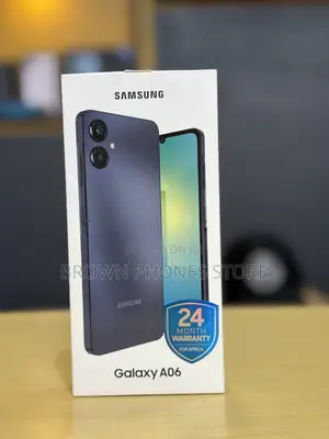 New Samsung Galaxy A06 64 GB Black