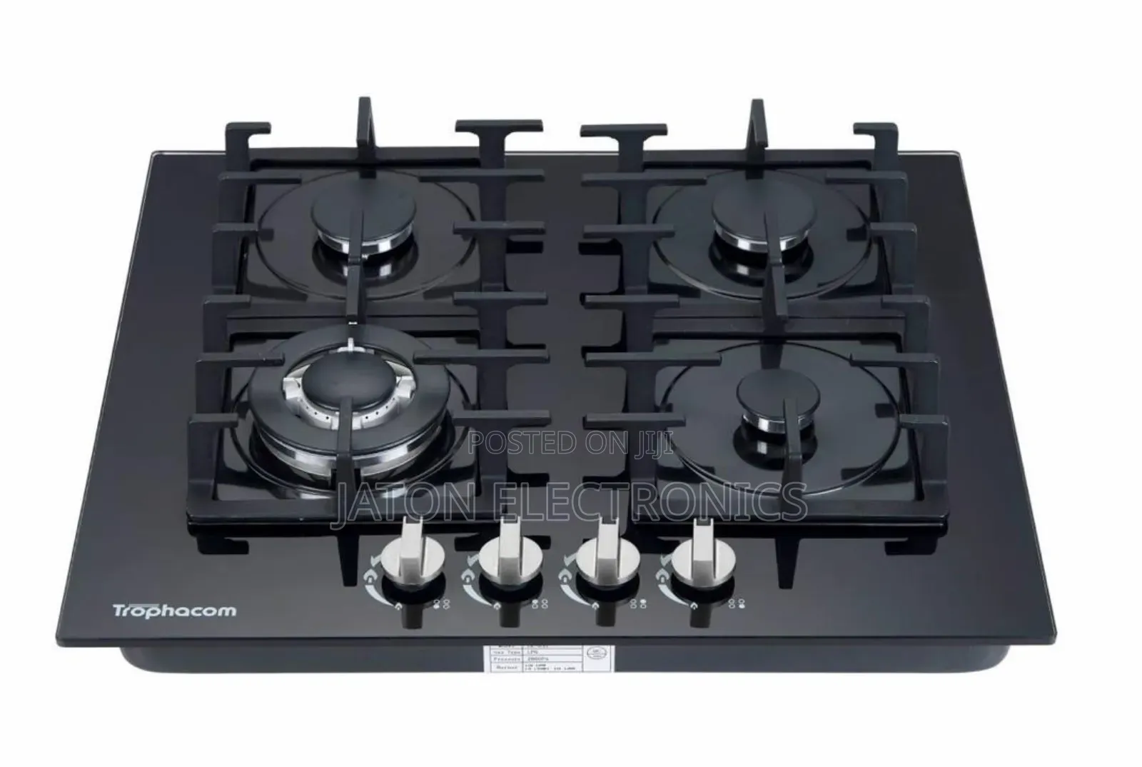 Trophacom Gas Cooker Full Gas 4plates