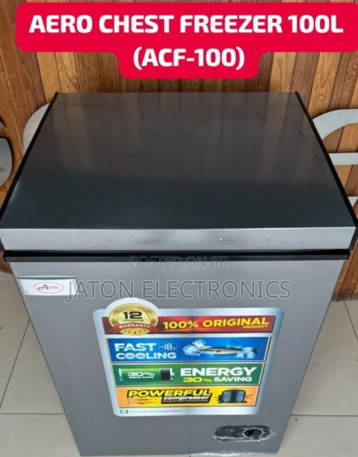 *Aero Chest Freezer 100L