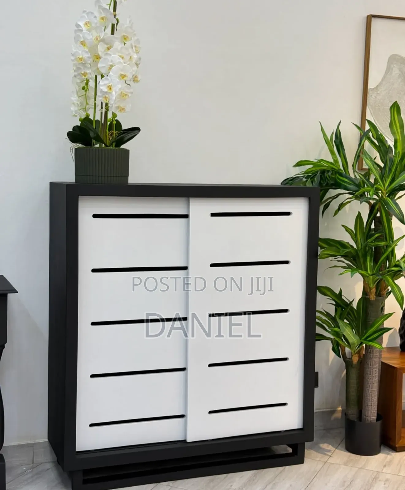 Shoerack Sliding Door Multicolored