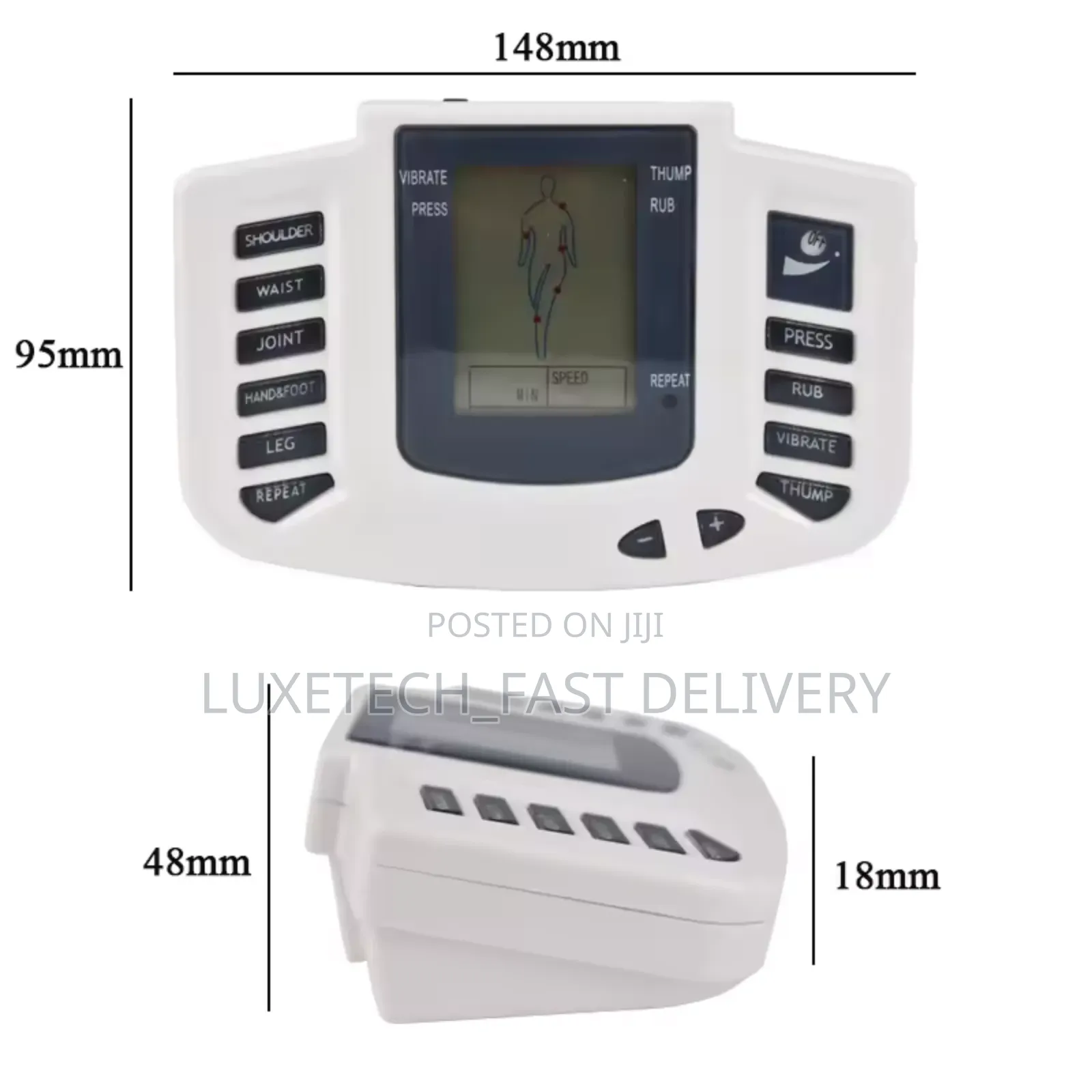 Electric Stimulation Body Massager Digital Therapy Machine