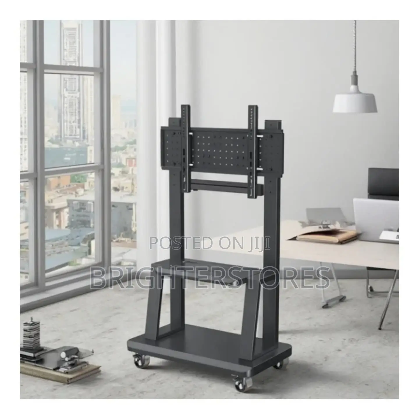 Mobile TV Rack Movable Heavy Duty
