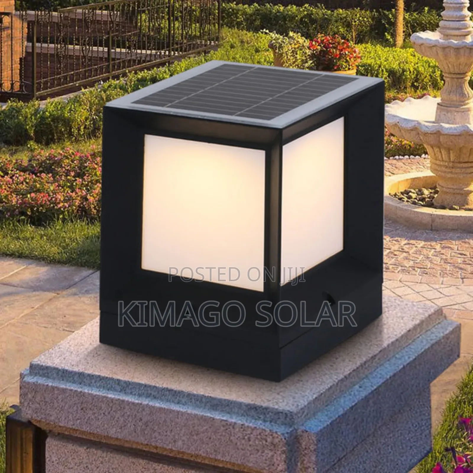 Pillar Solar Light Zinapatikana Leo
