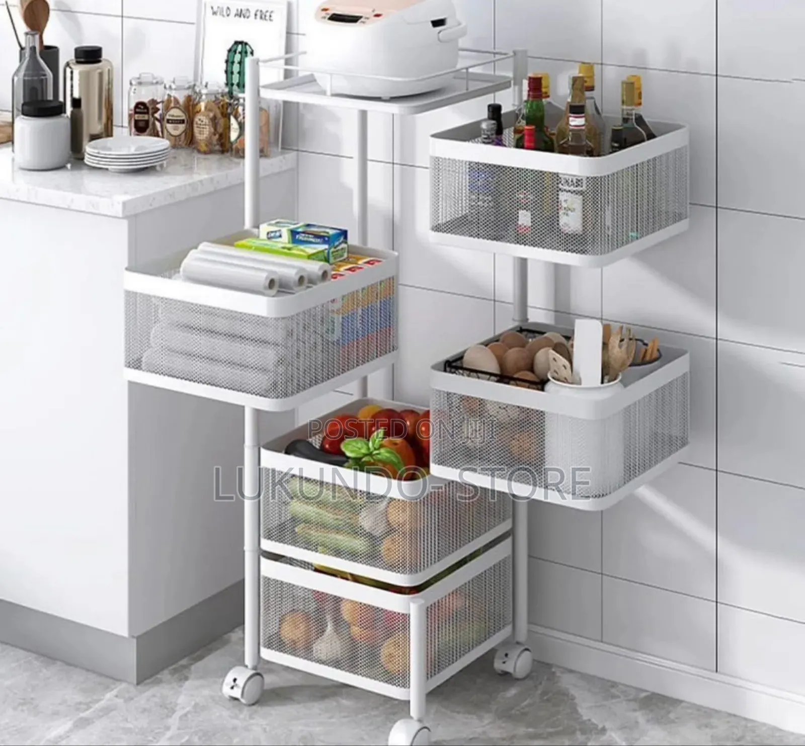Kitchen Storage/Trolley Ngazi 5 *