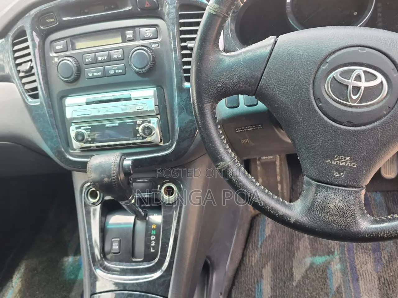 Toyota Kluger 2006 White