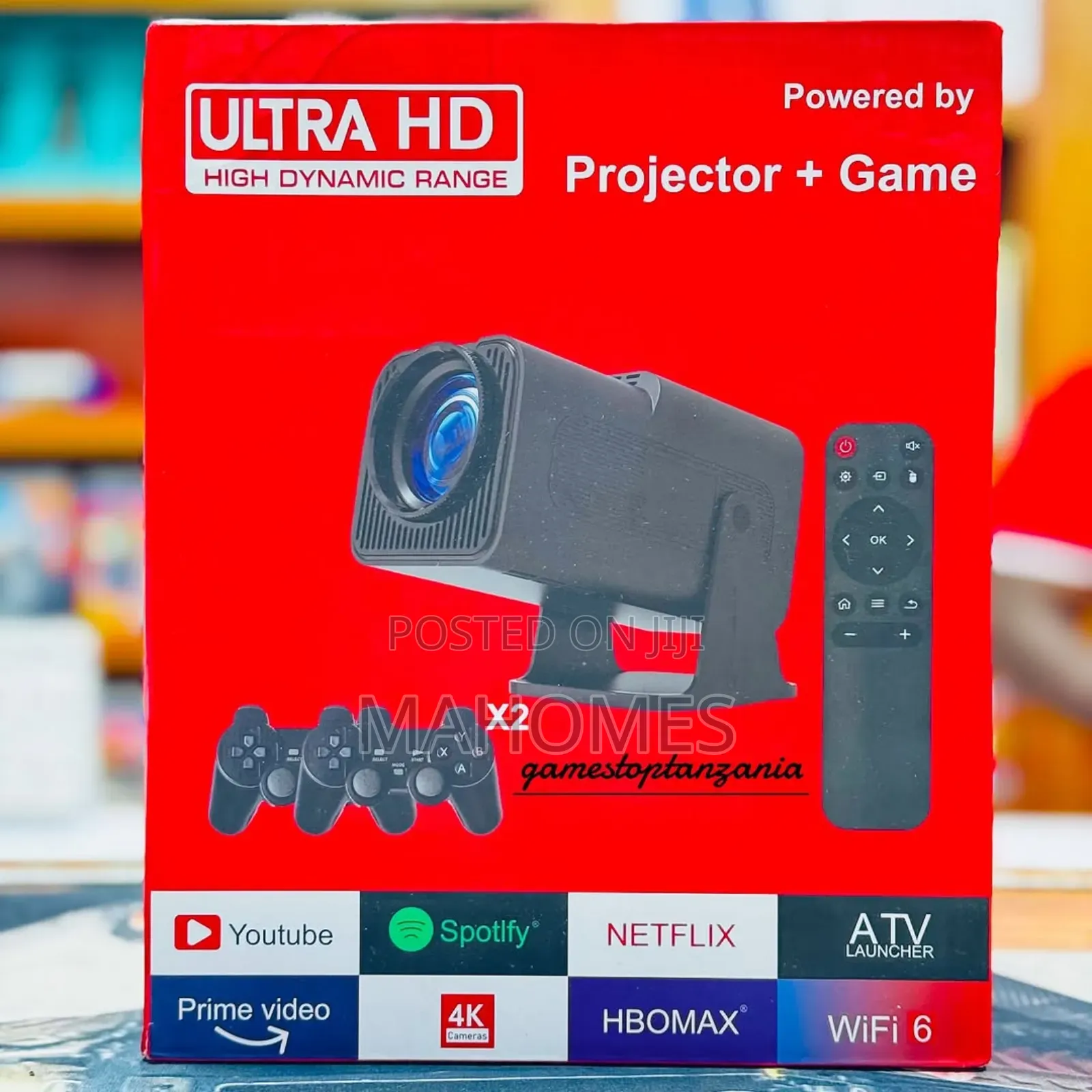 Projector + GAME Deviceulrta Hd4ksupport