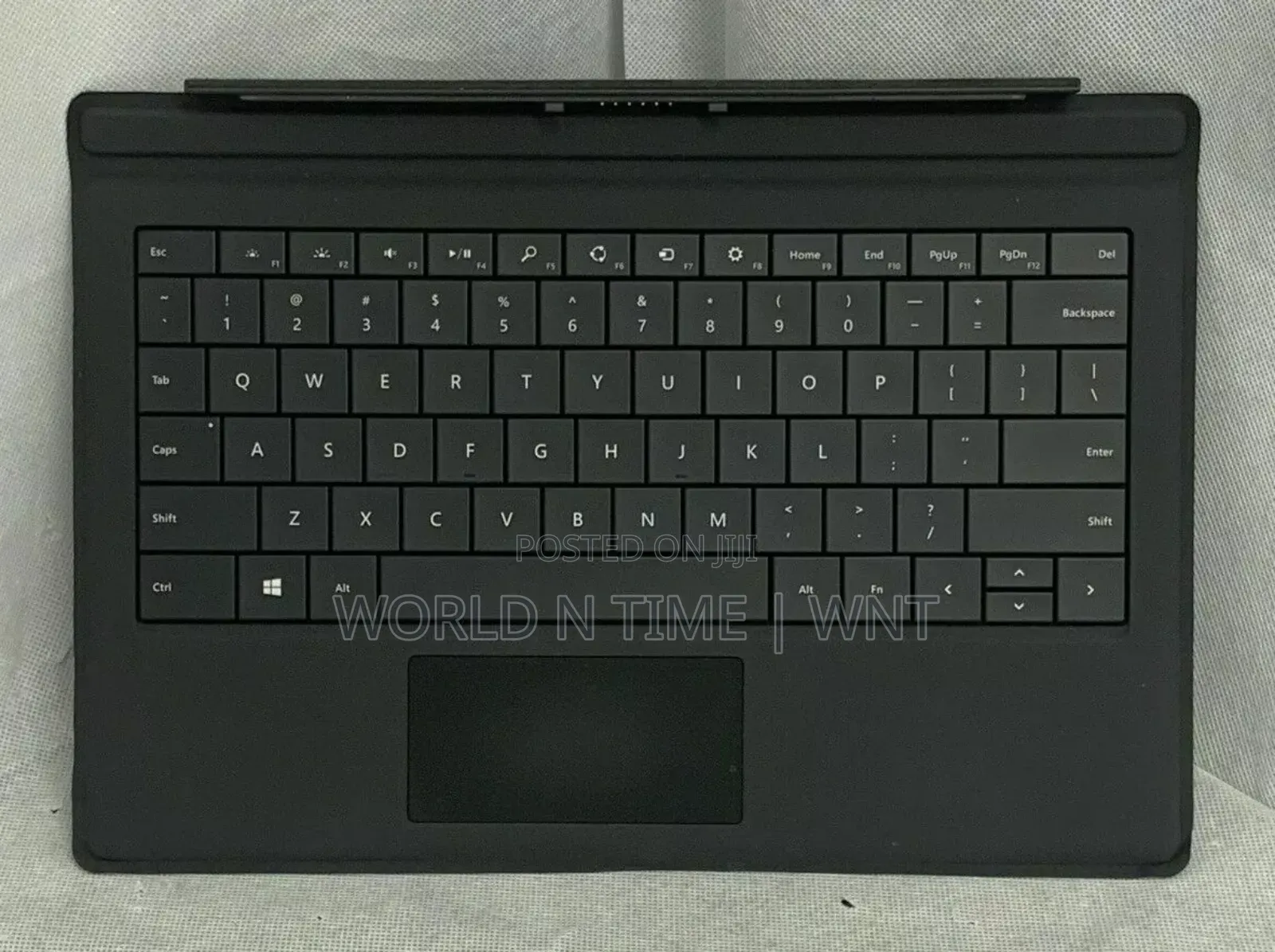 Microsoft Surface Pro Keyboard With Finger Print - Black