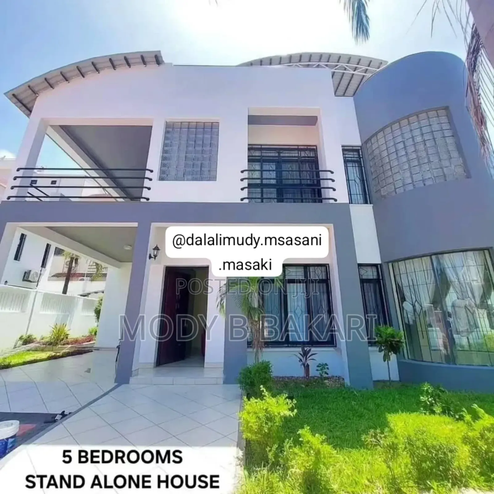 Furnished 5bdrm House in Masaki for rent