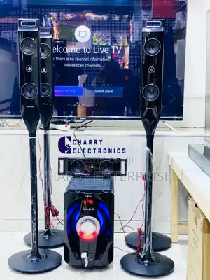 SEA PIANO SP-663 Home Cinema System With 5tower Speakers