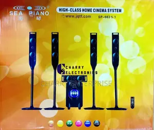 SEA PIANO SP-663 Home Cinema System With 5tower Speakers