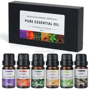 Aromatherapy Essential Oil 10ml/Bottle Water-Soluble 6pc Set