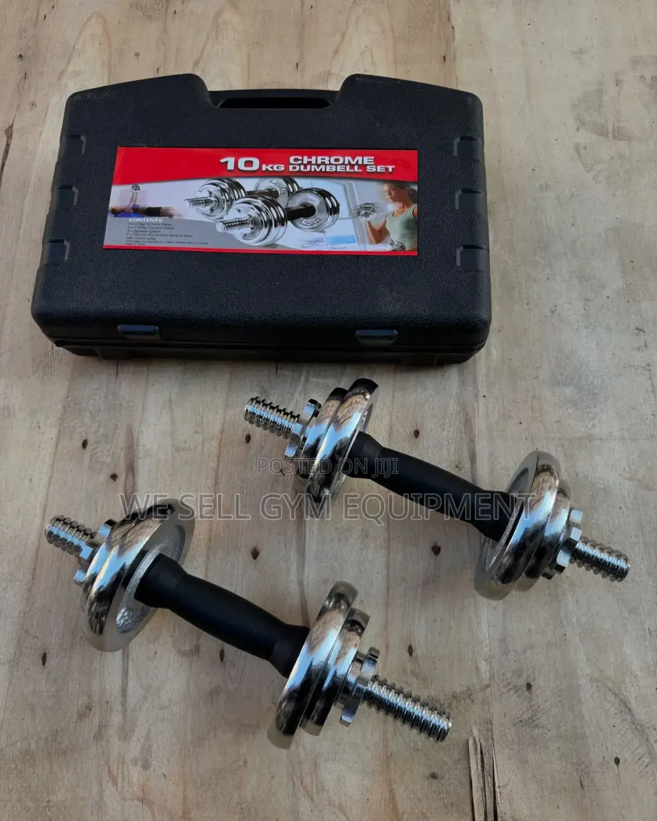 10kg Adjustable Dumbbells Set