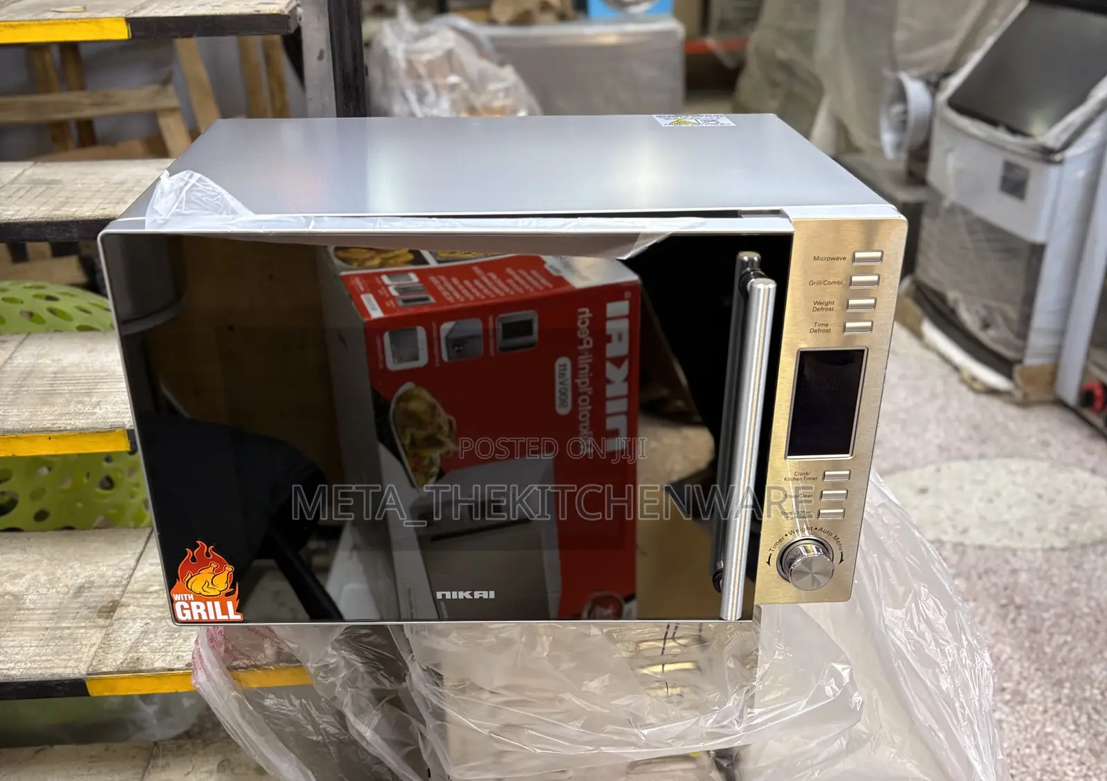 Nikai Digital Microwave With Grill 30L 900W NMO300MDG