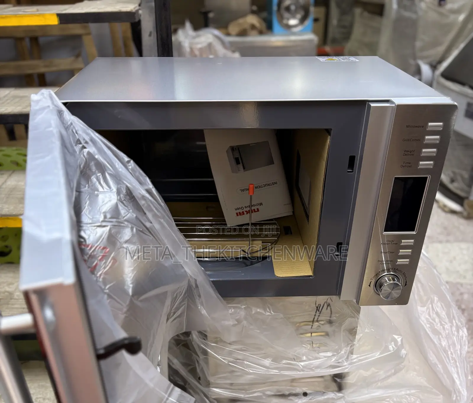 Nikai Digital Microwave With Grill 30L 900W NMO300MDG