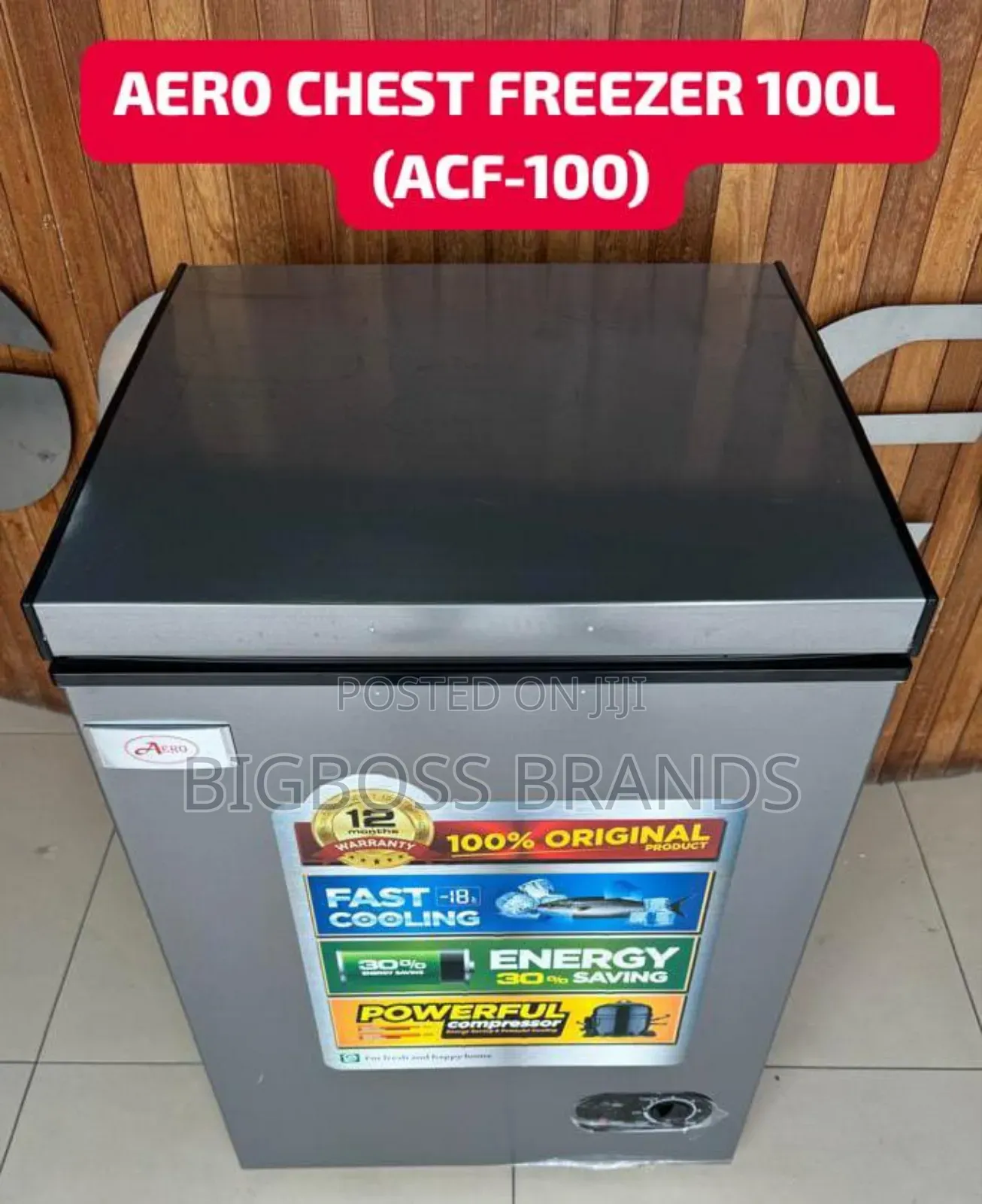 Aero Chest Freezer 100L