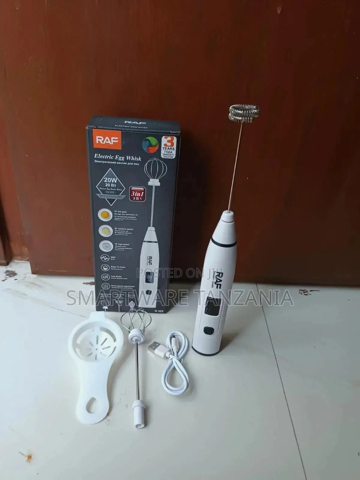 2-in-1 Coffee Frother Egg Beater