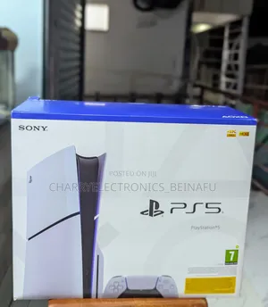 Photo - SONY *Ps5 Game Slim 1tb Disk Version Brand New Pad 1