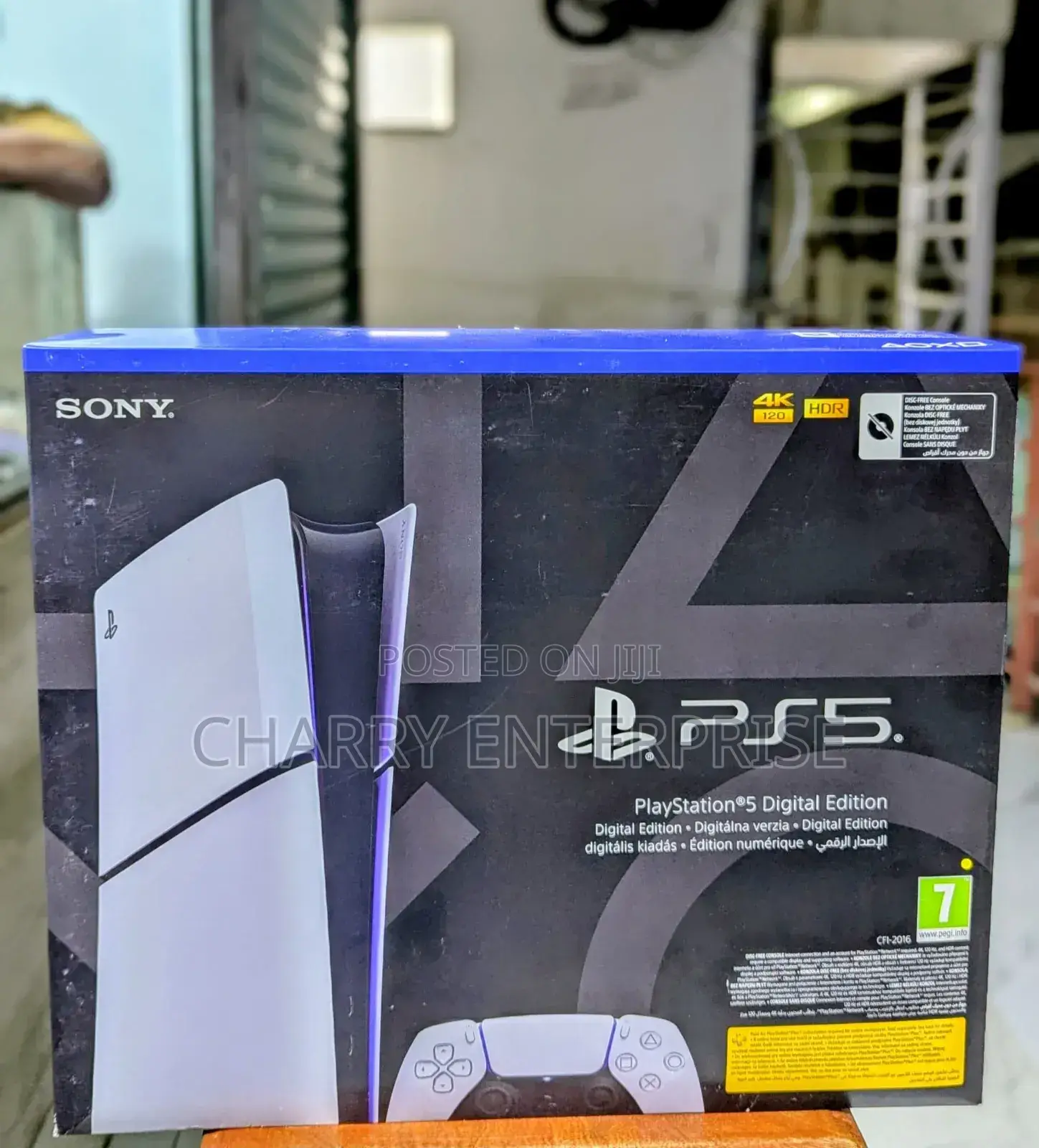 Sony Ps5 Game Slim Digital Edition 1tb Brand New Pad 1 Usb