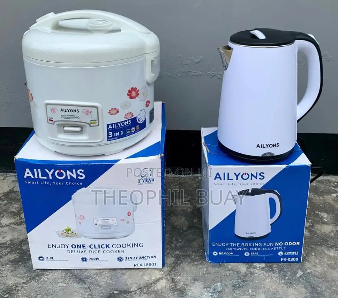 Set Ya Rice Cooker 3in1, Kettle 1.8L