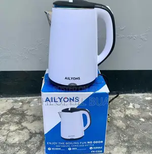 Electric Kettle 1.8L White Ailyons