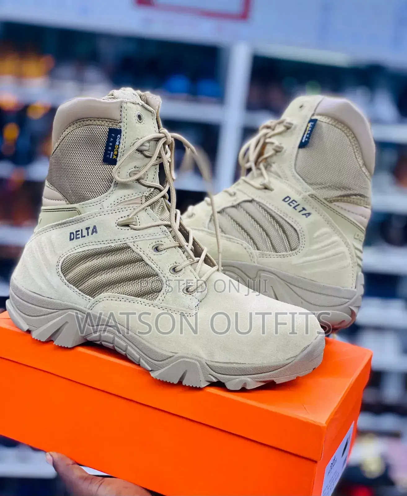 New Original Delta Men Boots/Footwears/Shoes