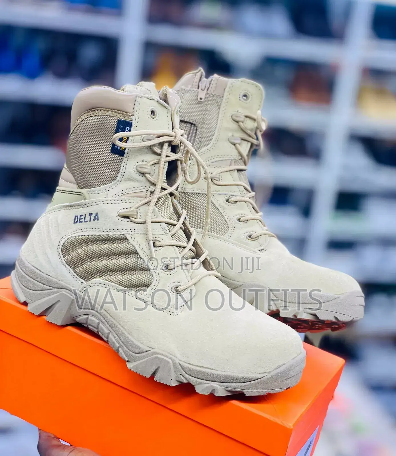 New Original Delta Men Boots/Footwears/Shoes