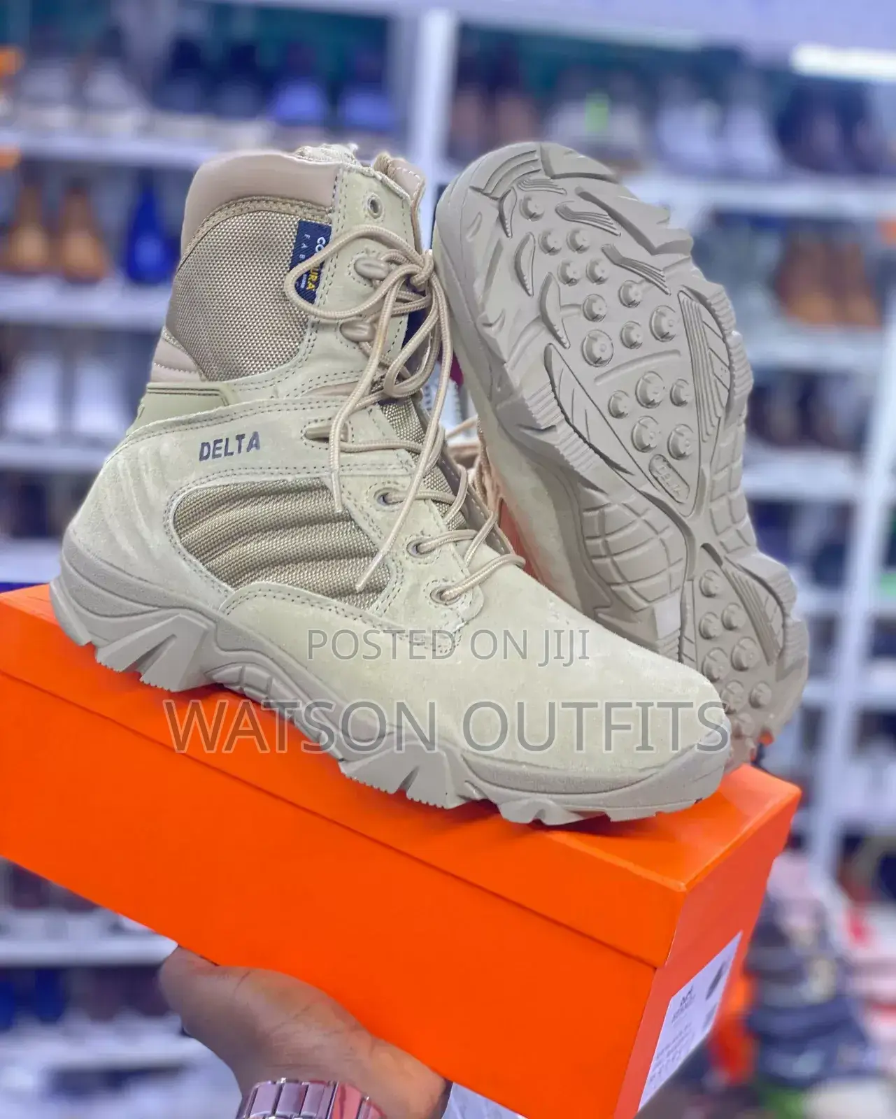 New Original Delta Men Boots/Footwears/Shoes