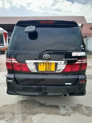 Toyota Alphard 2007 Black