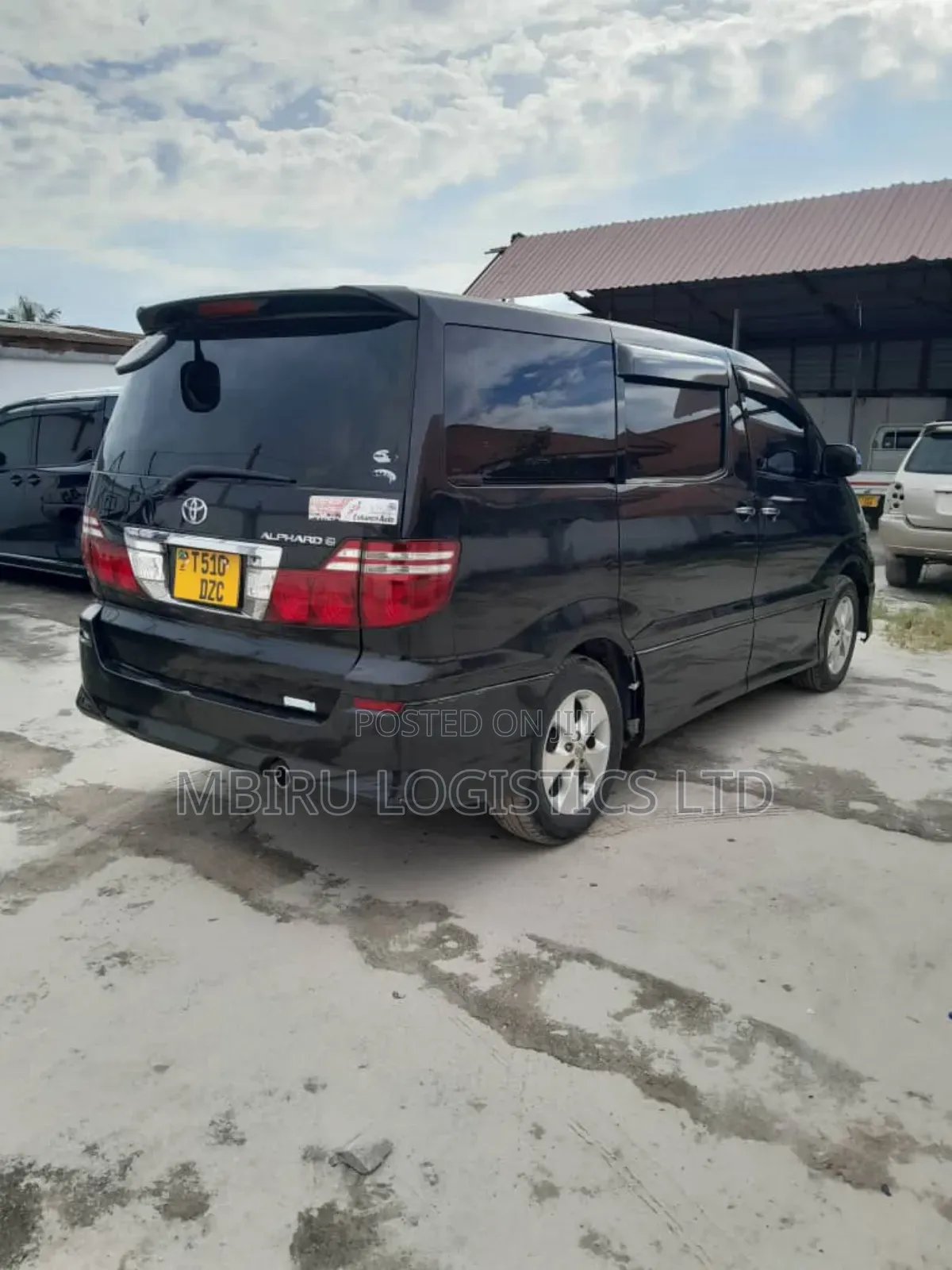 Toyota Alphard 2007 Black