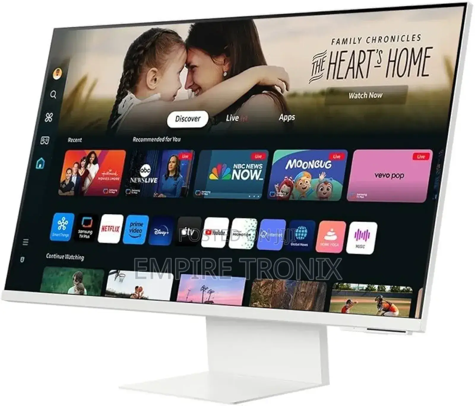 Samsung 32" Smart Monitor M8 M80C With Webcam White