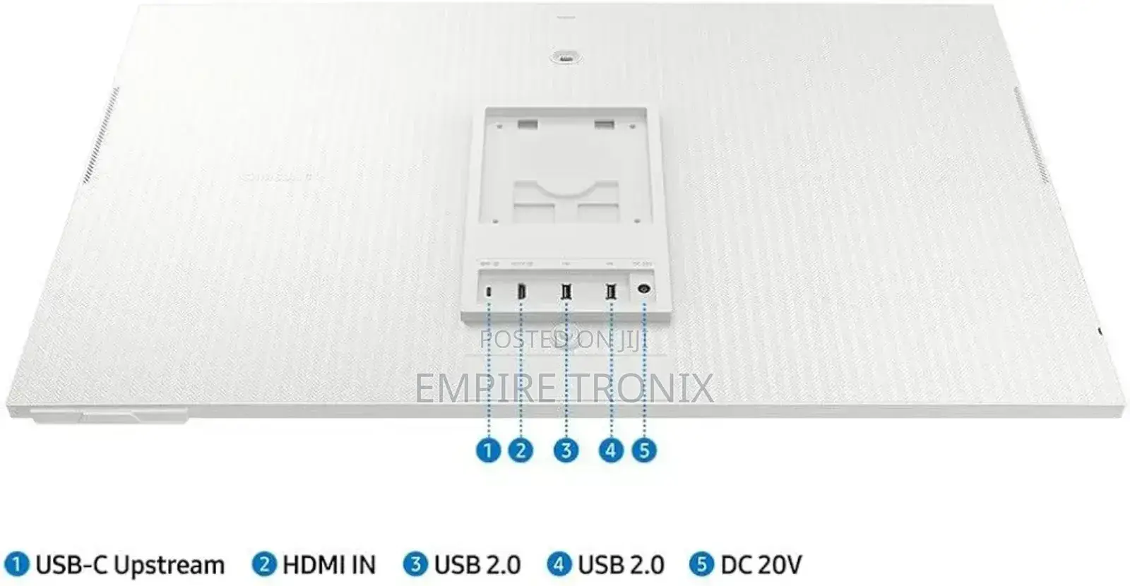 Samsung 32" Smart Monitor M8 M80C With Webcam White