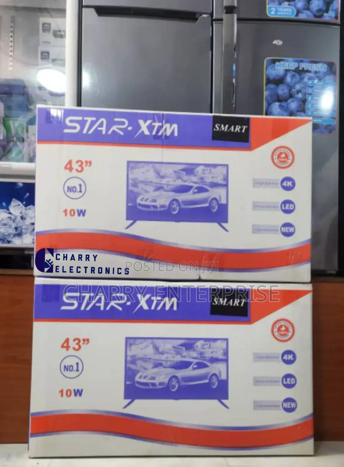 STAR -XTM 43 Inch SMART FRAMELESS Tv High Quality Display