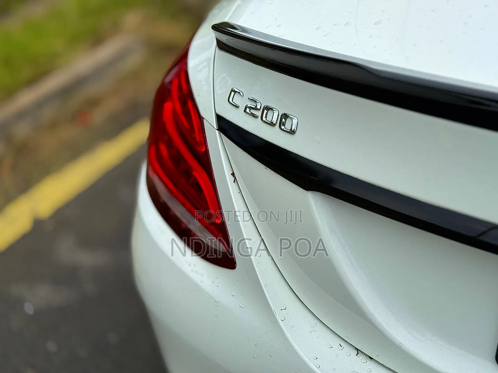 Mercedes-Benz C200 2015 White