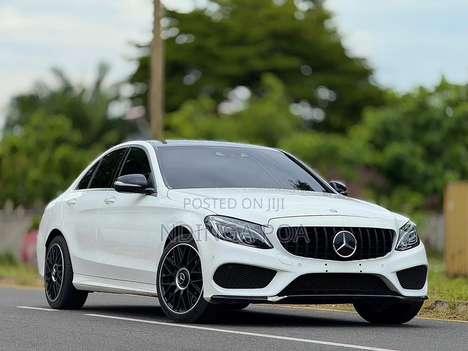 Mercedes-Benz C200 2015 White