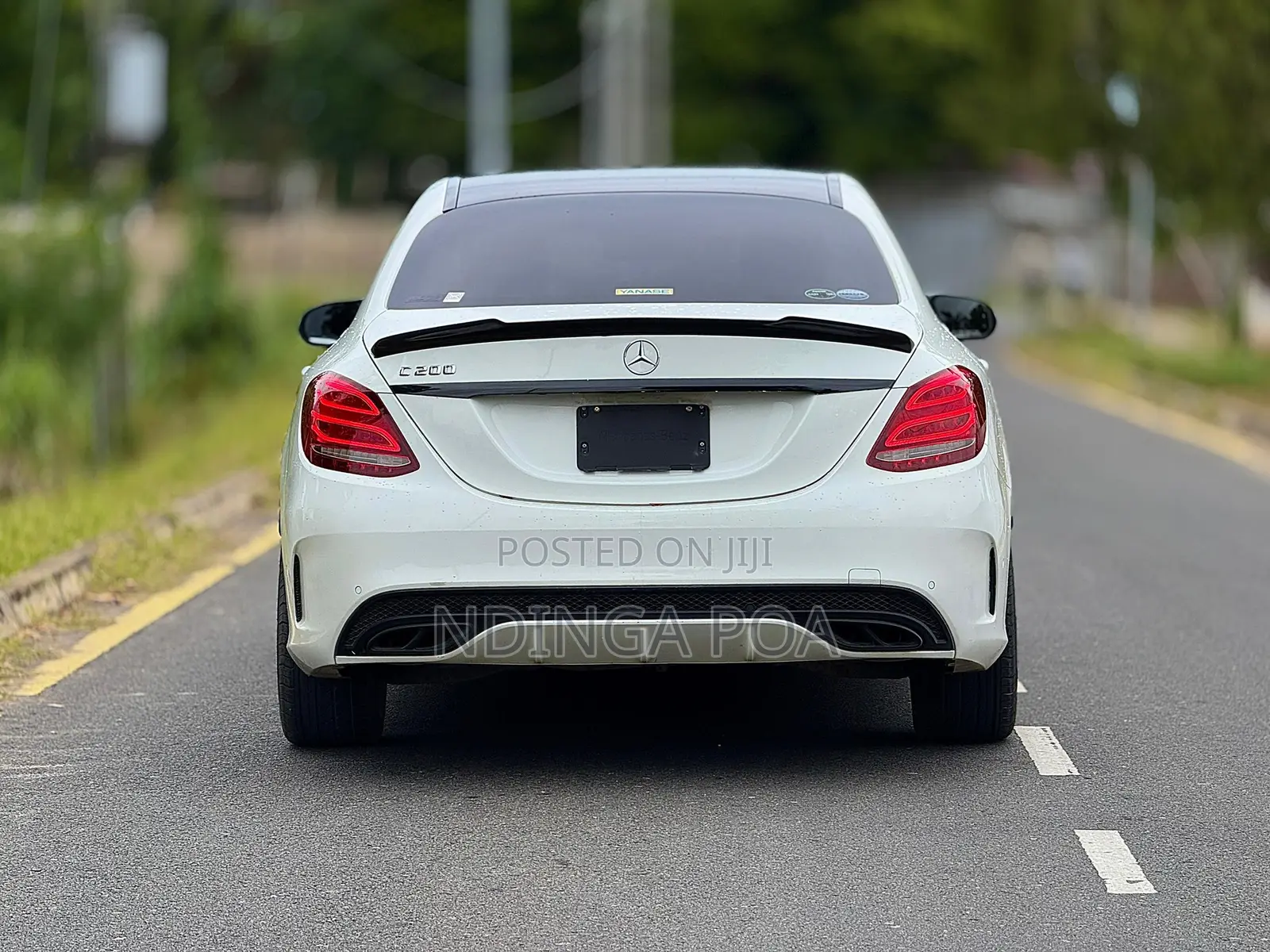 Mercedes-Benz C200 2015 White