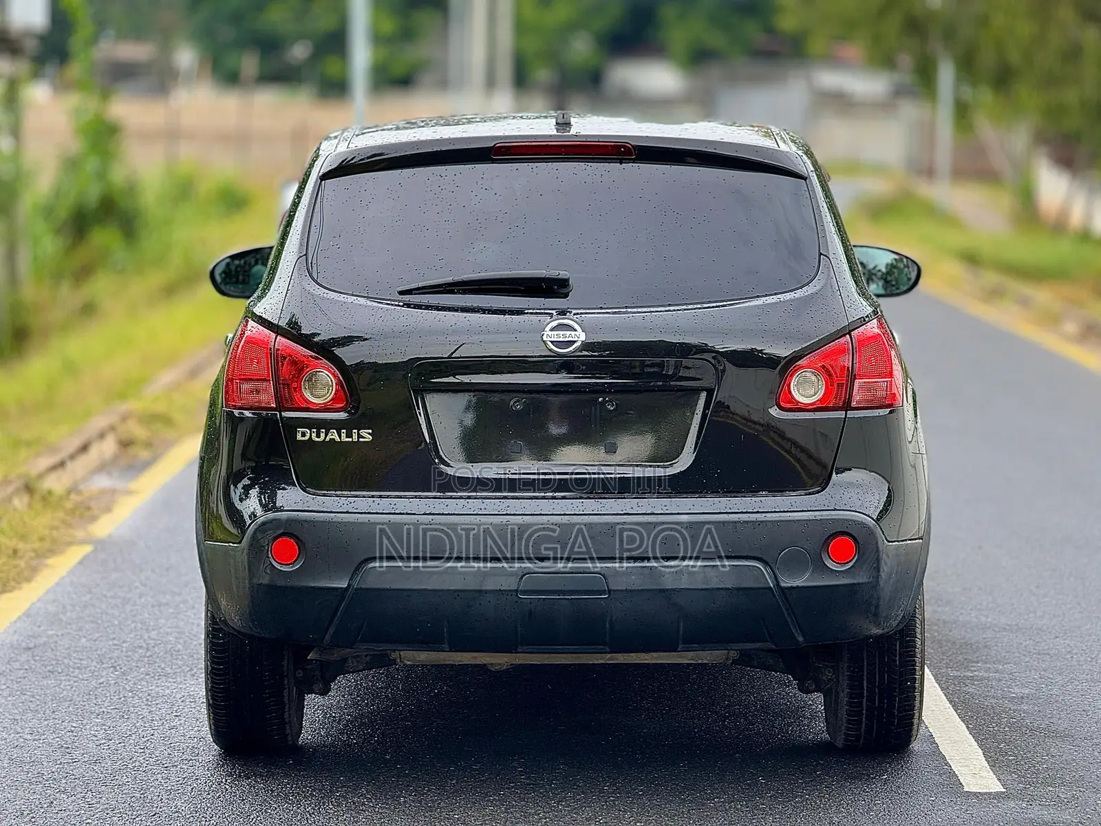 Nissan Dualis 2008 Black
