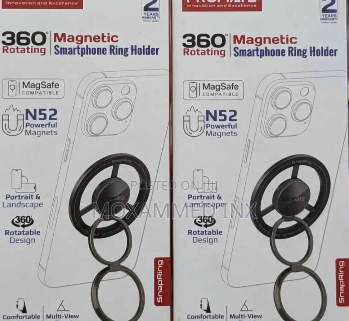 Magnetic Smartphone Ring Holder
